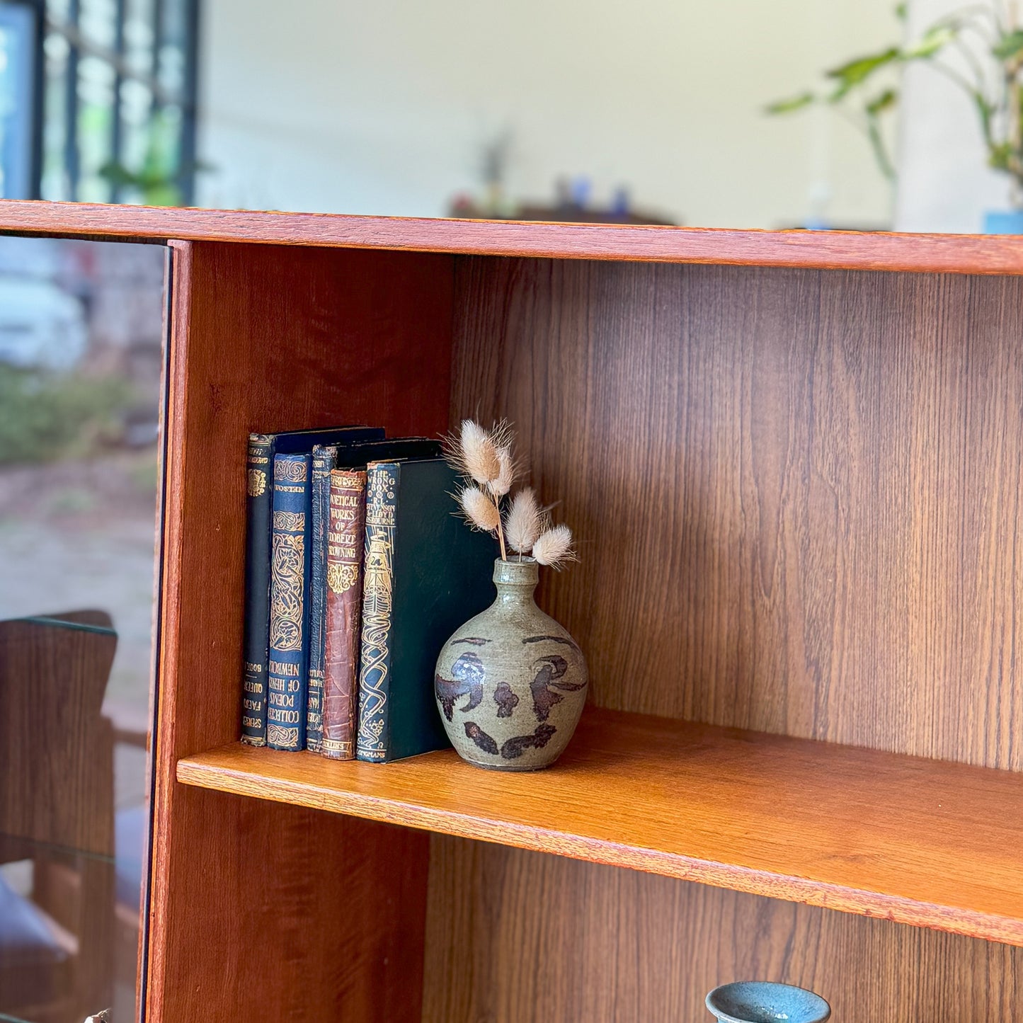 Mid century Danish teak bookshelf