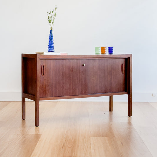 Circa 1970s Blackbean cabinet / sideboard