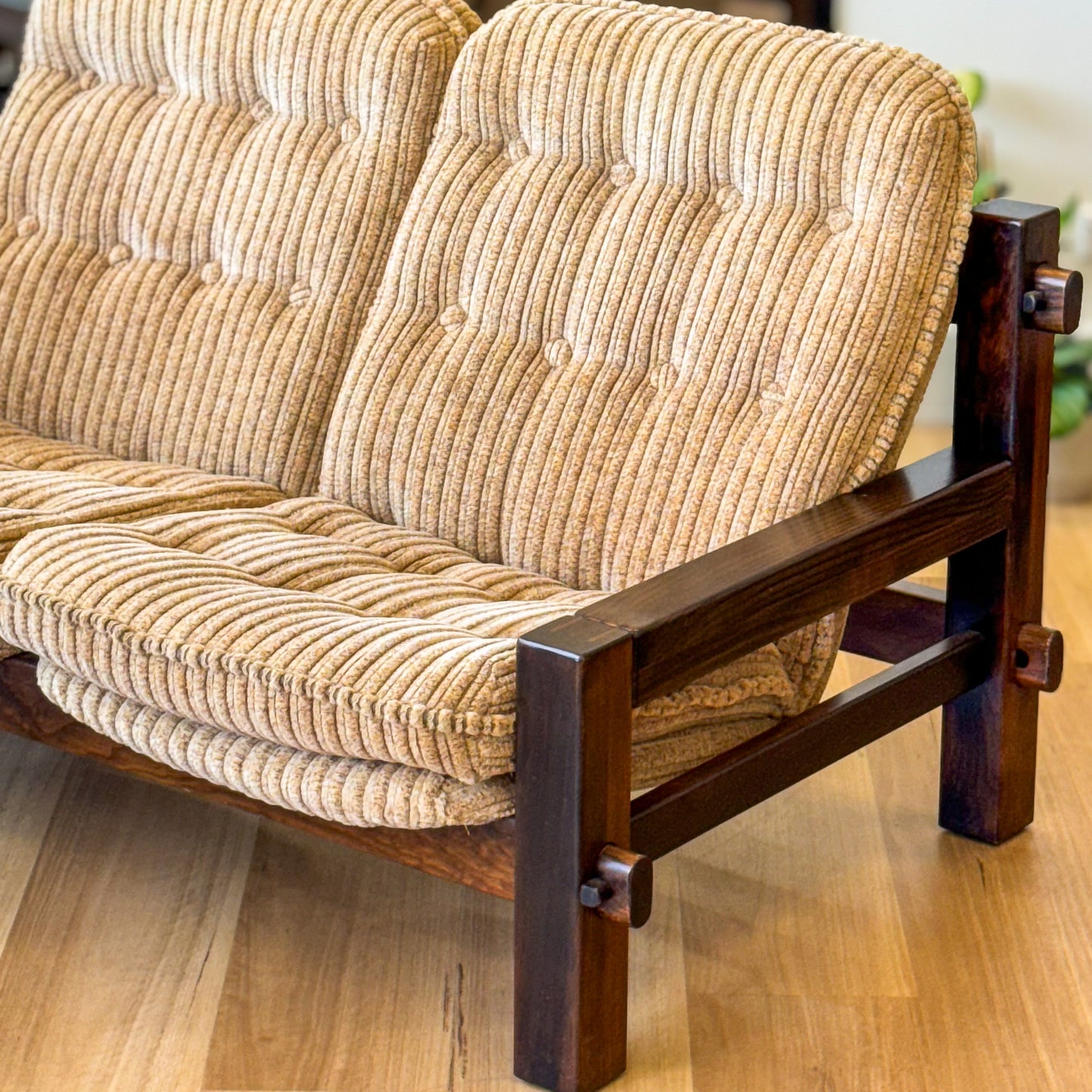 Vintage Velour double armchair