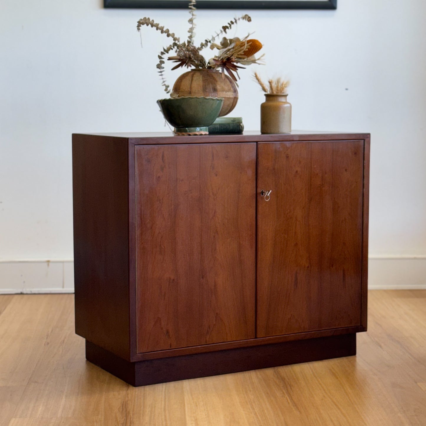 E.E.Meyer mid century lockable cabinet