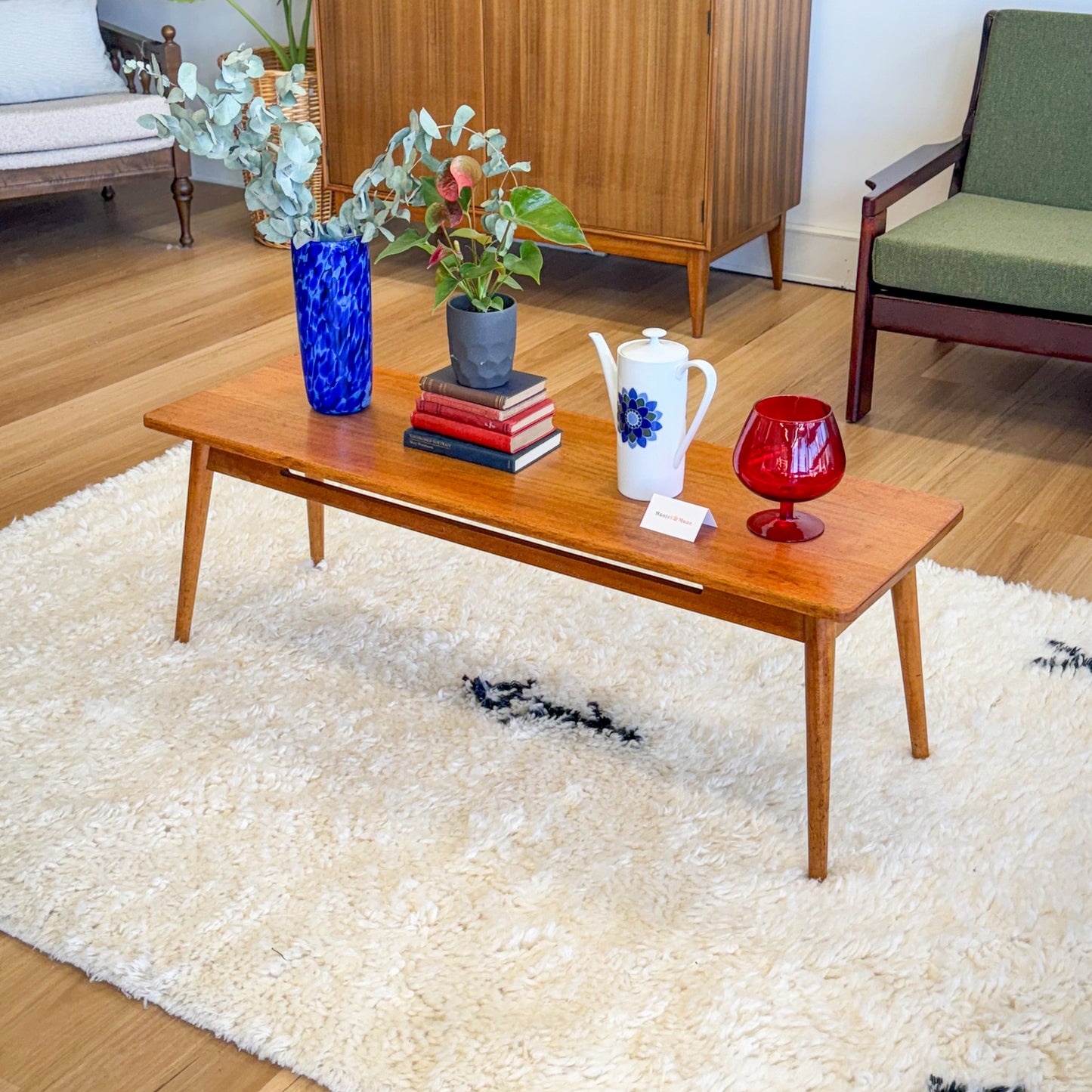 1960s Queensland Maple coffee table