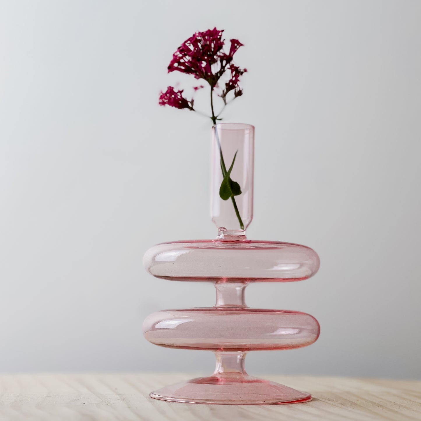 Borosilicate glass candle holders