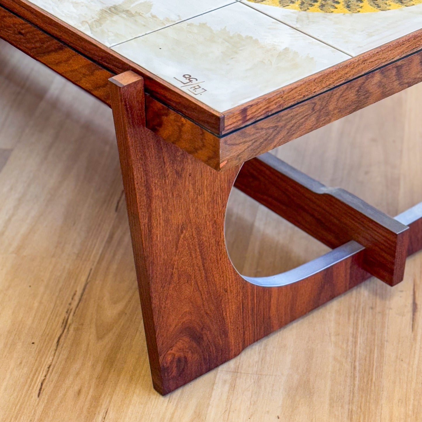 Mid century Danish Tiled Top Coffee table