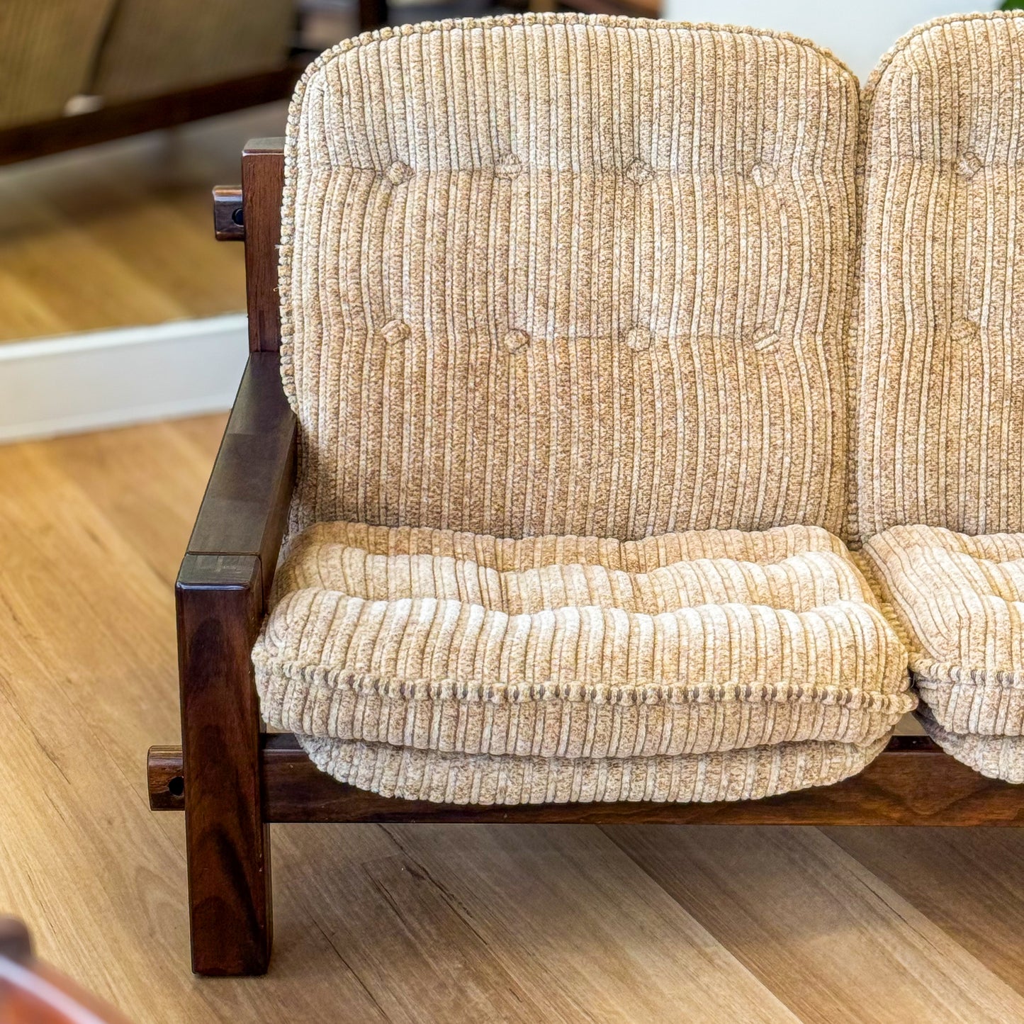 Vintage Velour double armchair