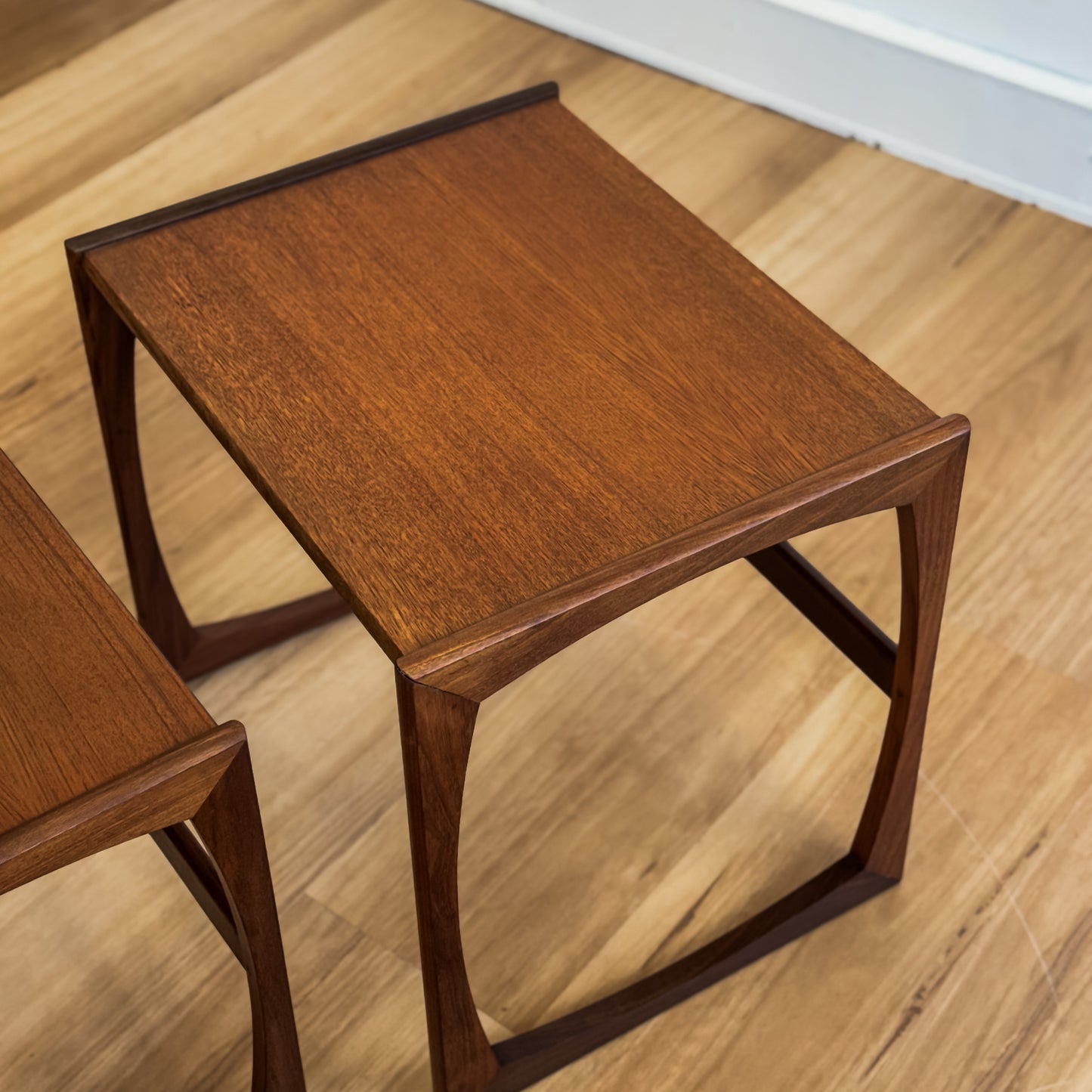 G Plan Quadrille range set of three nesting tables