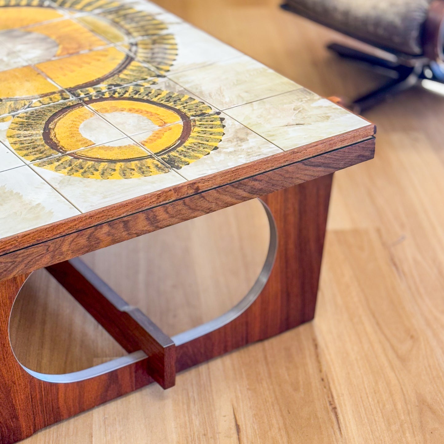 Mid century Danish Tiled Top Coffee table