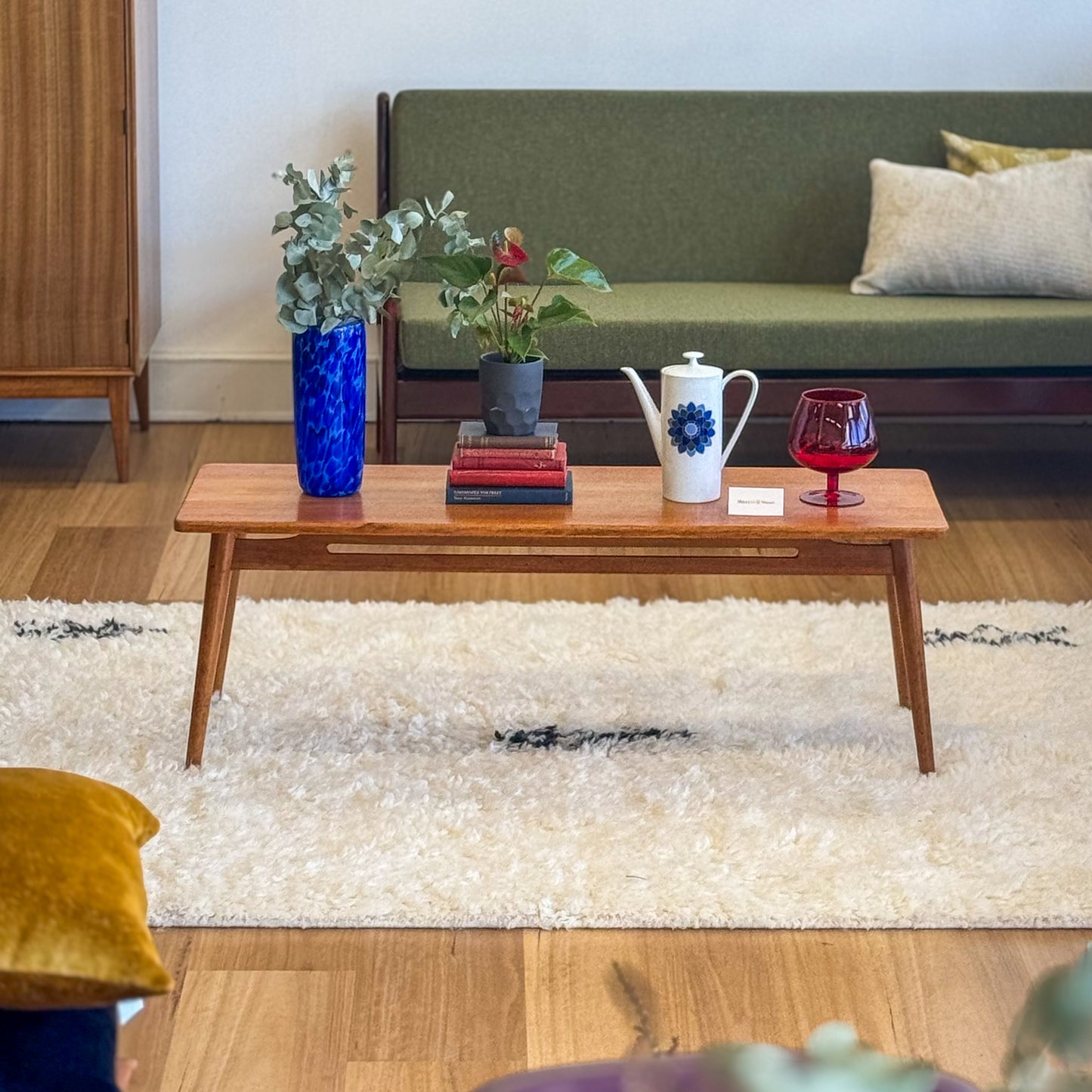 1960s Queensland Maple coffee table