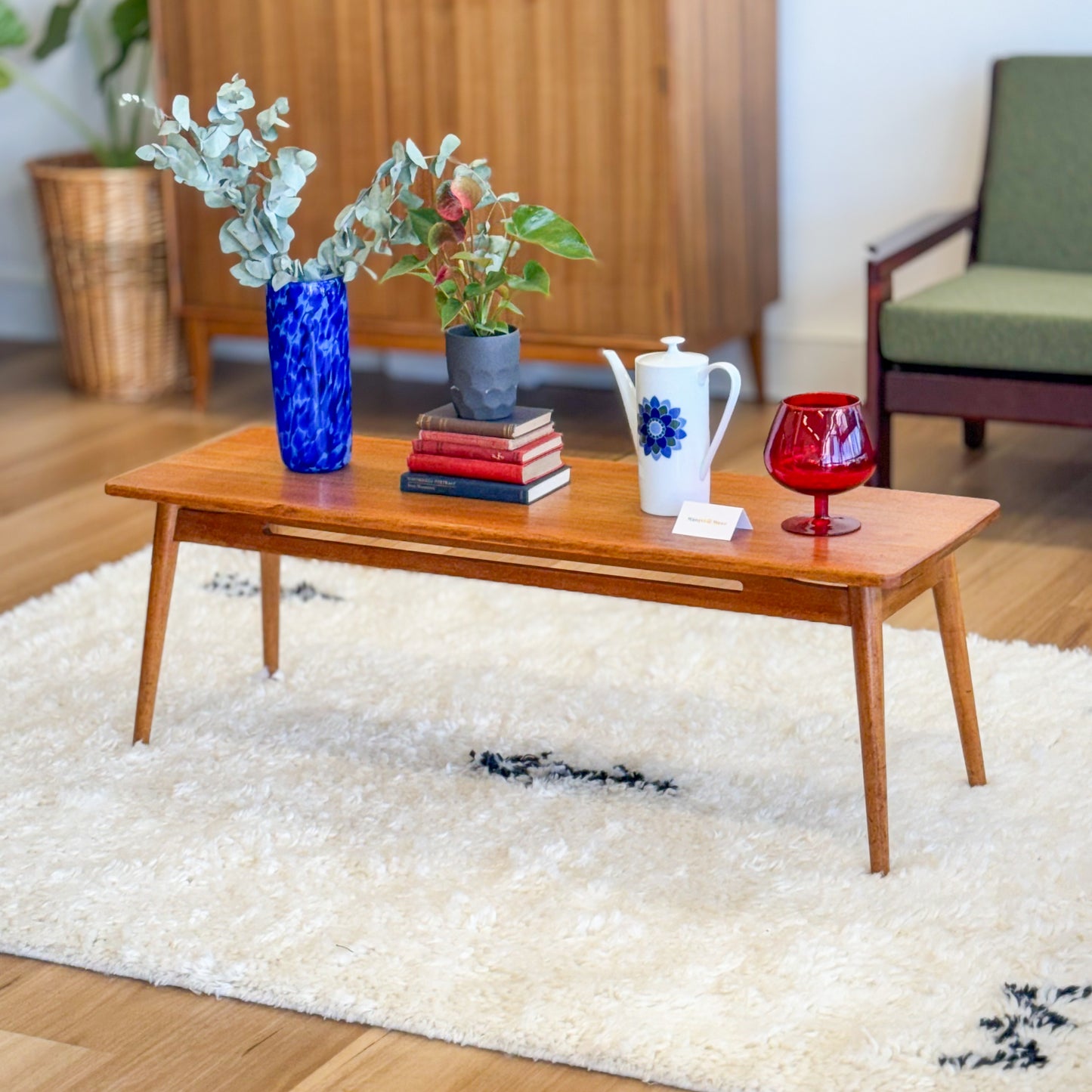 1960s Queensland Maple coffee table