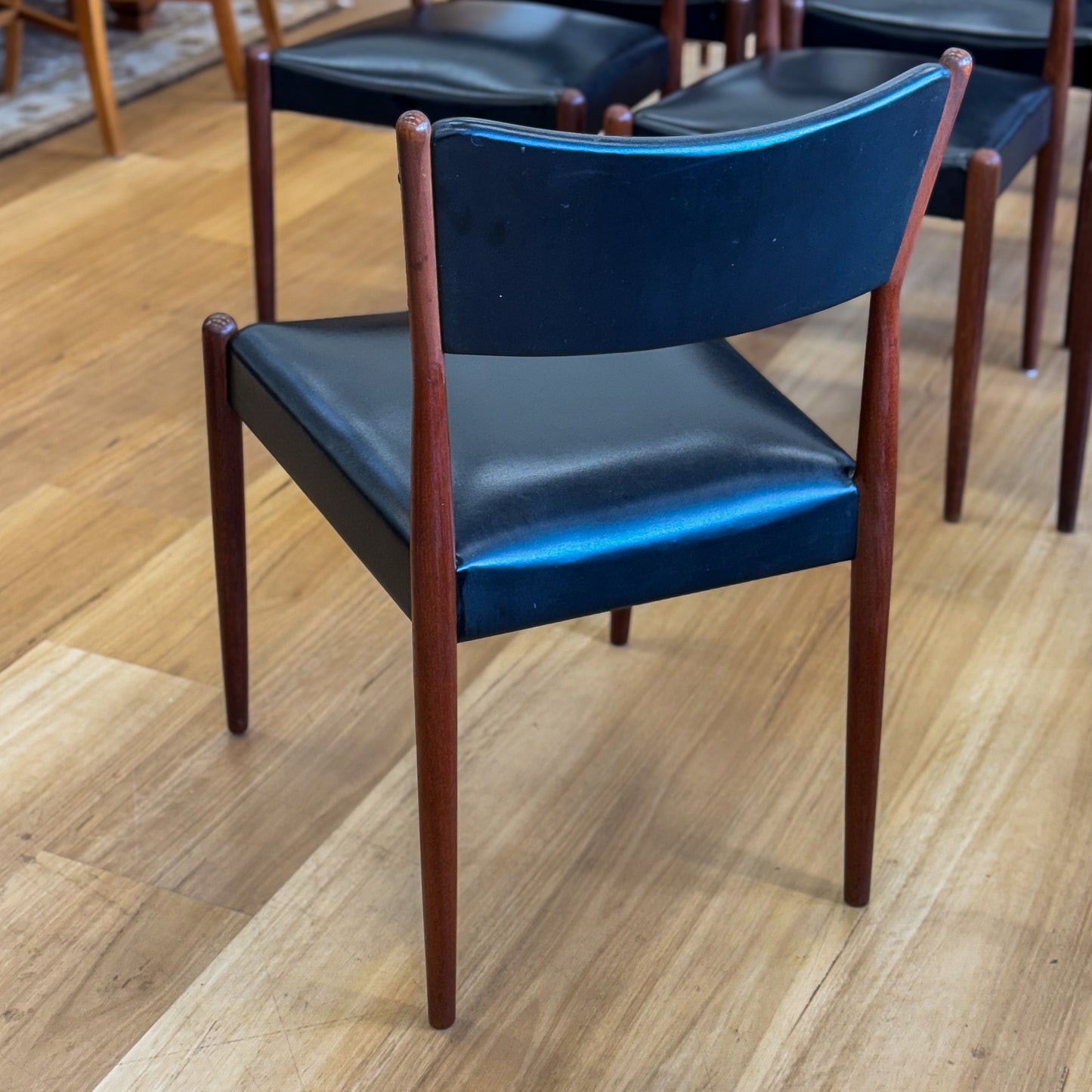 Set of 10 circa 1960s Parker dining chairs