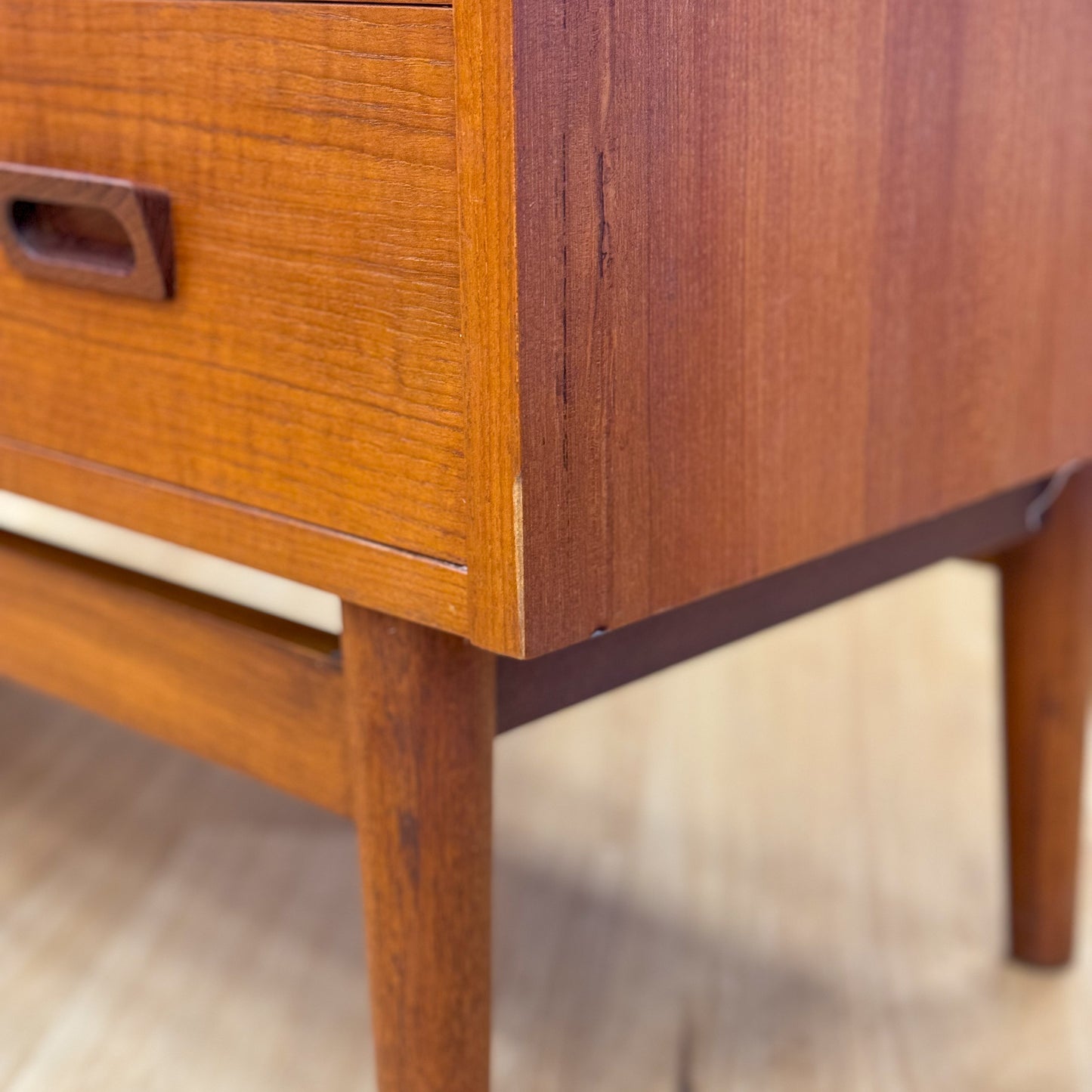 Danish combination bookcase and bureau circa 1960s