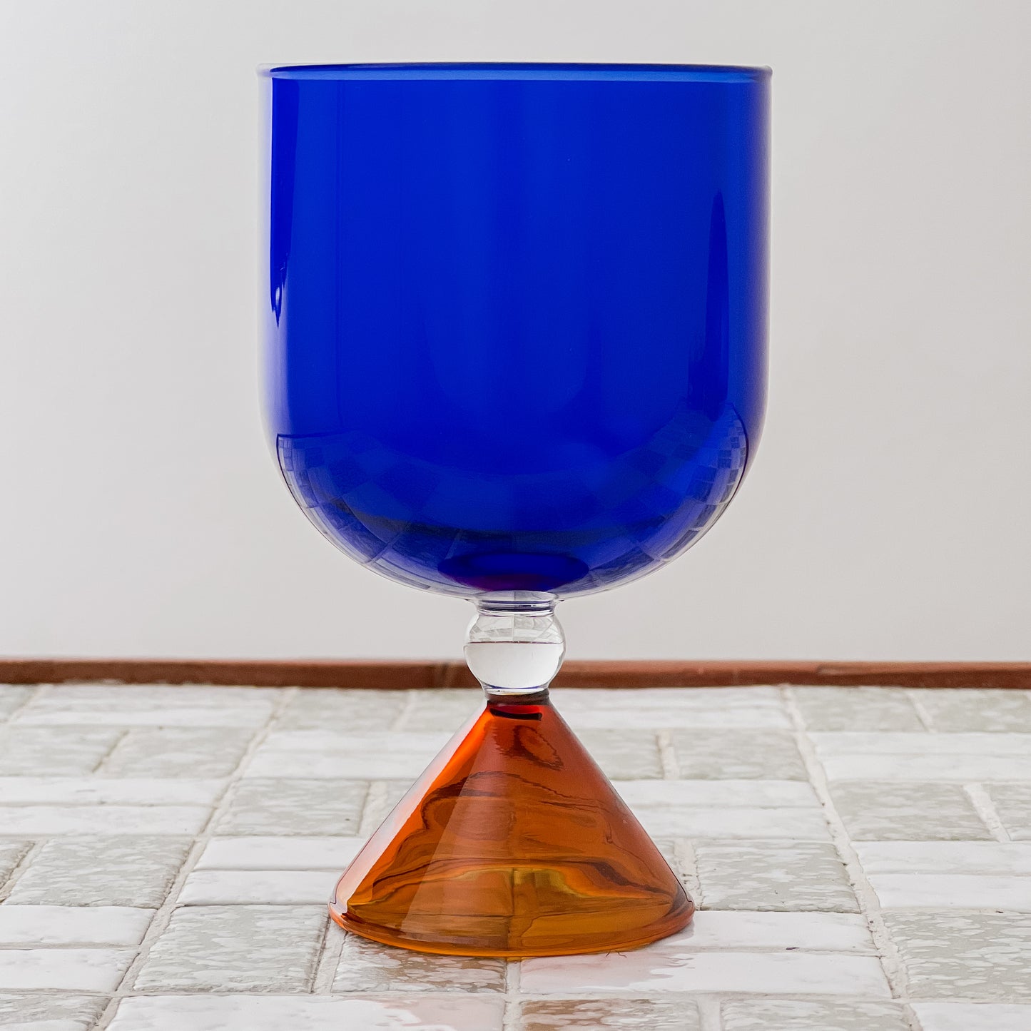 High borosilicate wine glass