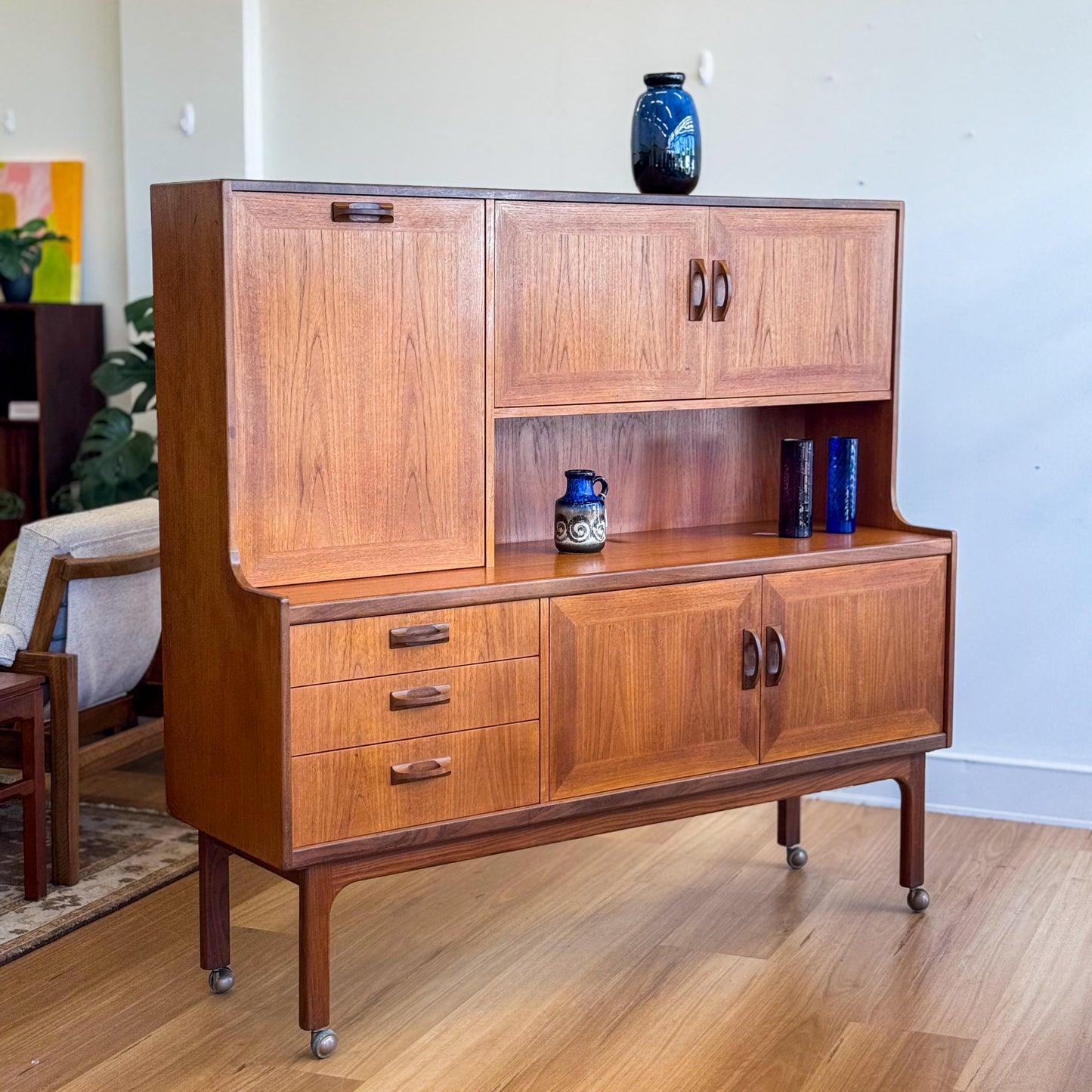 Circa 1960s Teak mid century UK G Plan sideboard