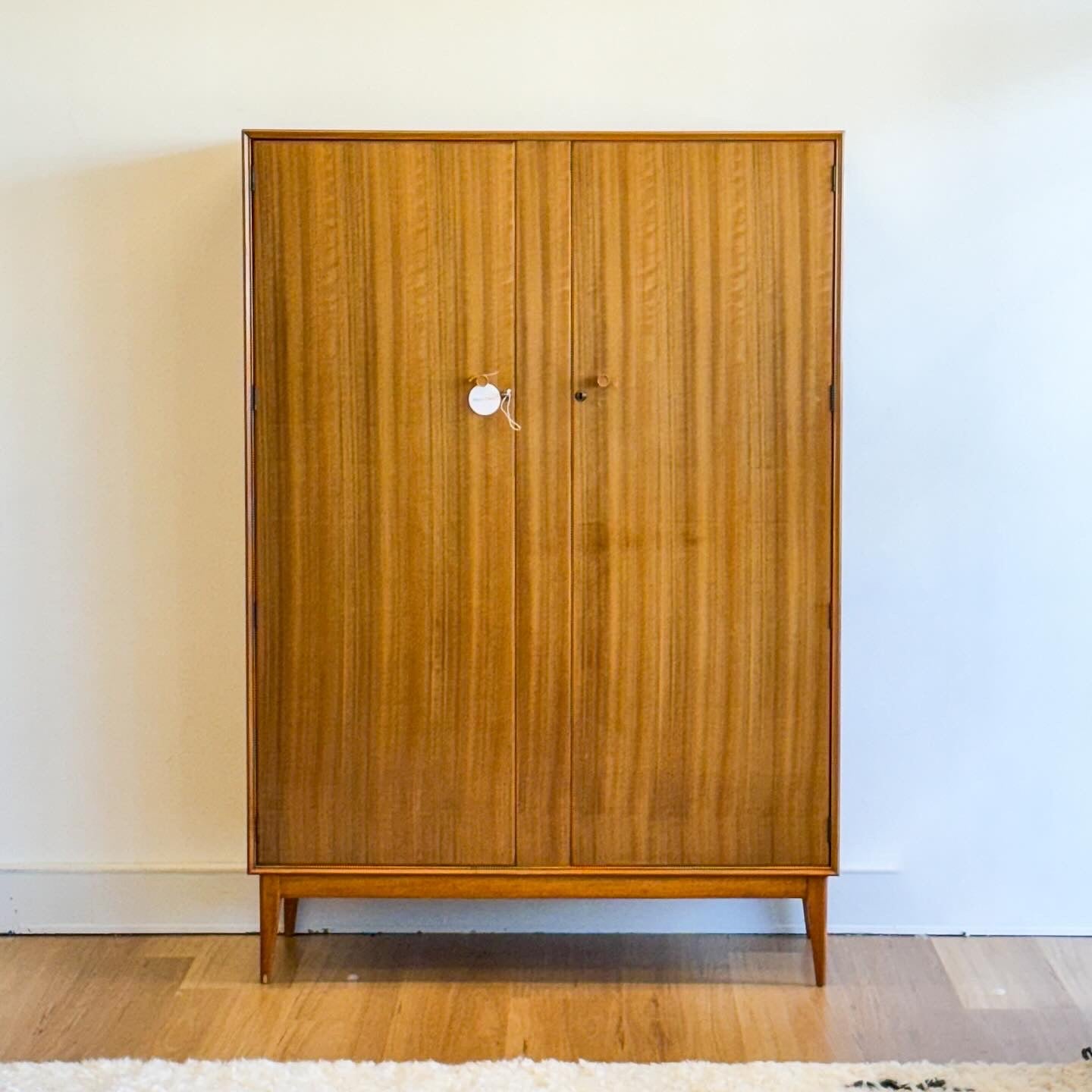 English Mid century wardrobe