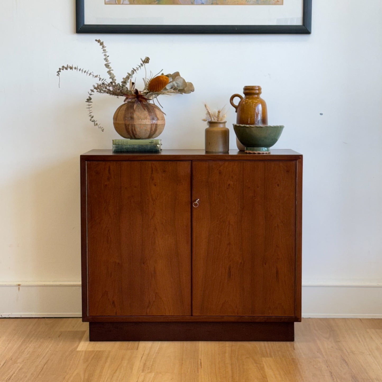 E.E.Meyer mid century lockable cabinet