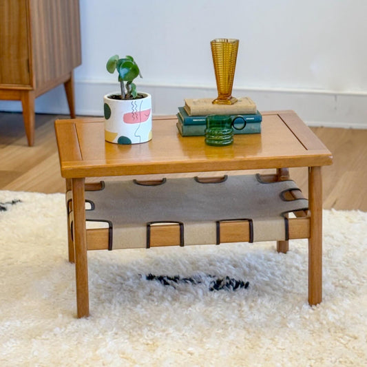 Retro teak coffee table