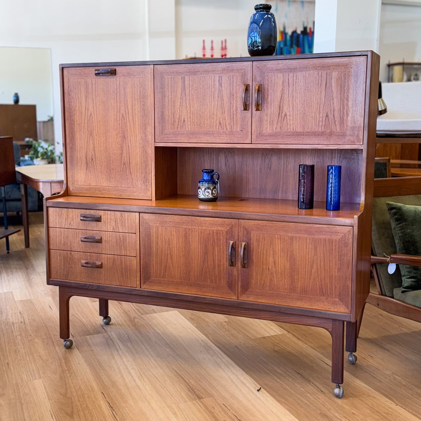 Circa 1960s Teak mid century UK G Plan sideboard