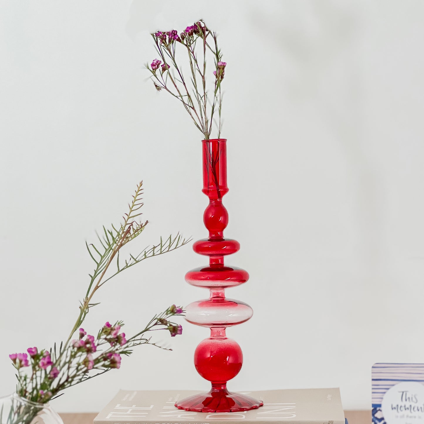 Borosilicate glass candle holders