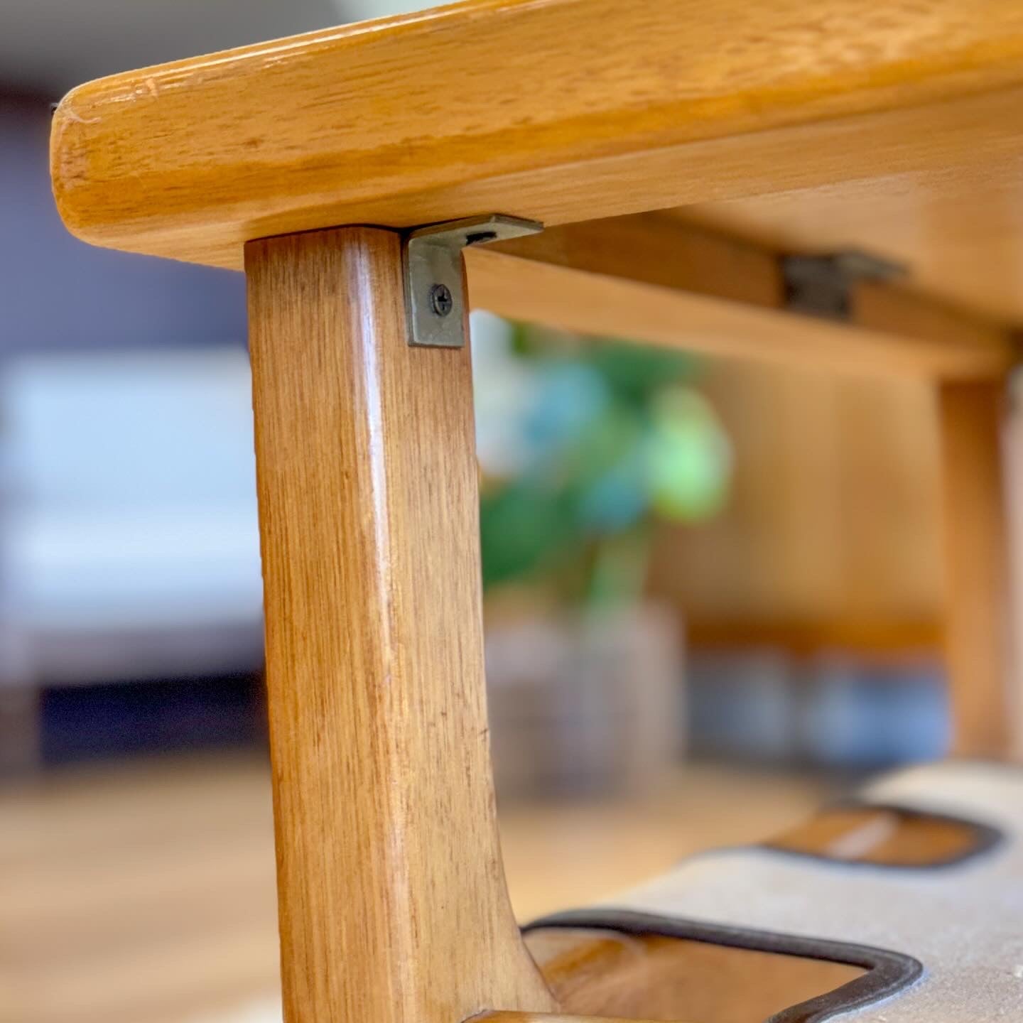 Retro teak coffee table