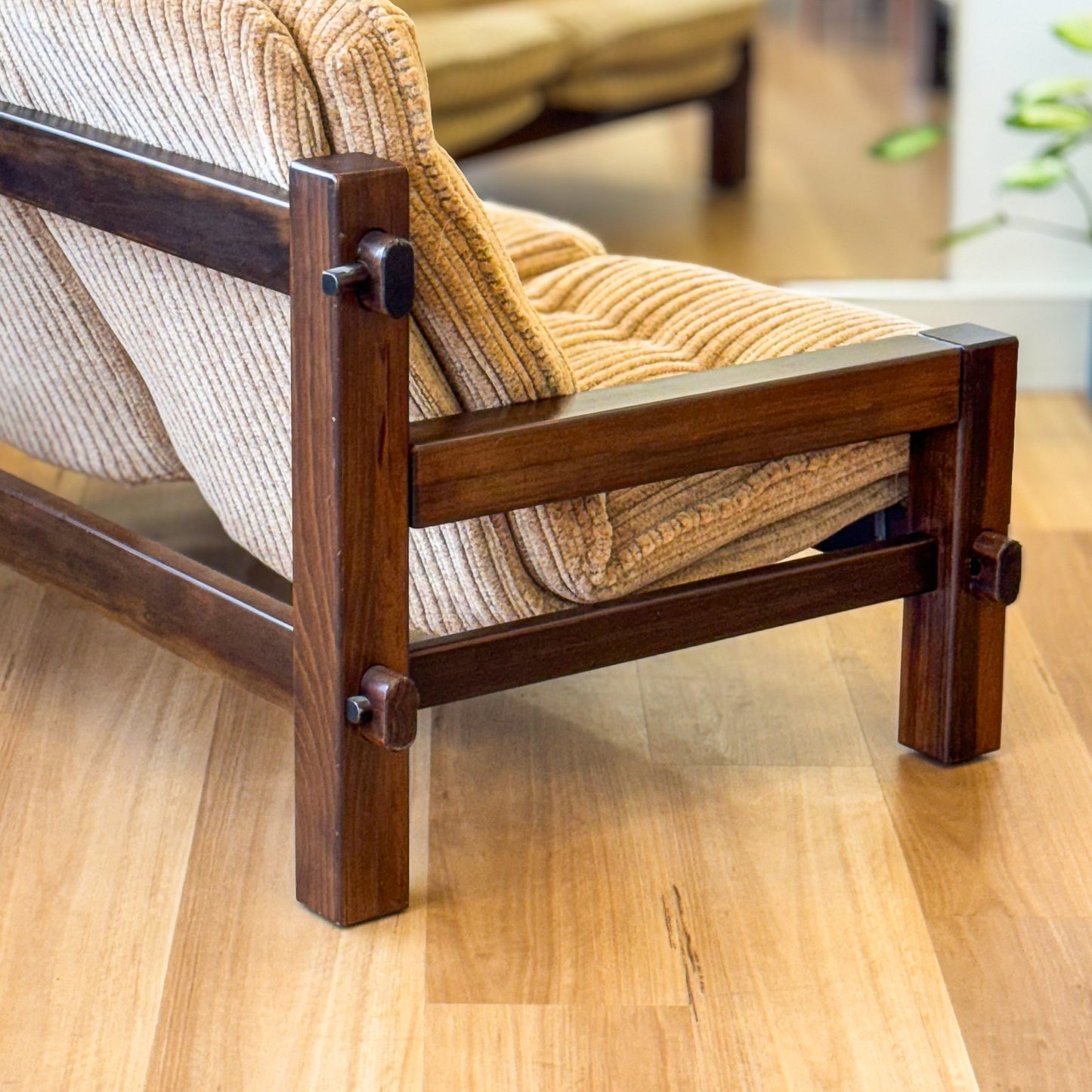 Vintage Velour double armchair