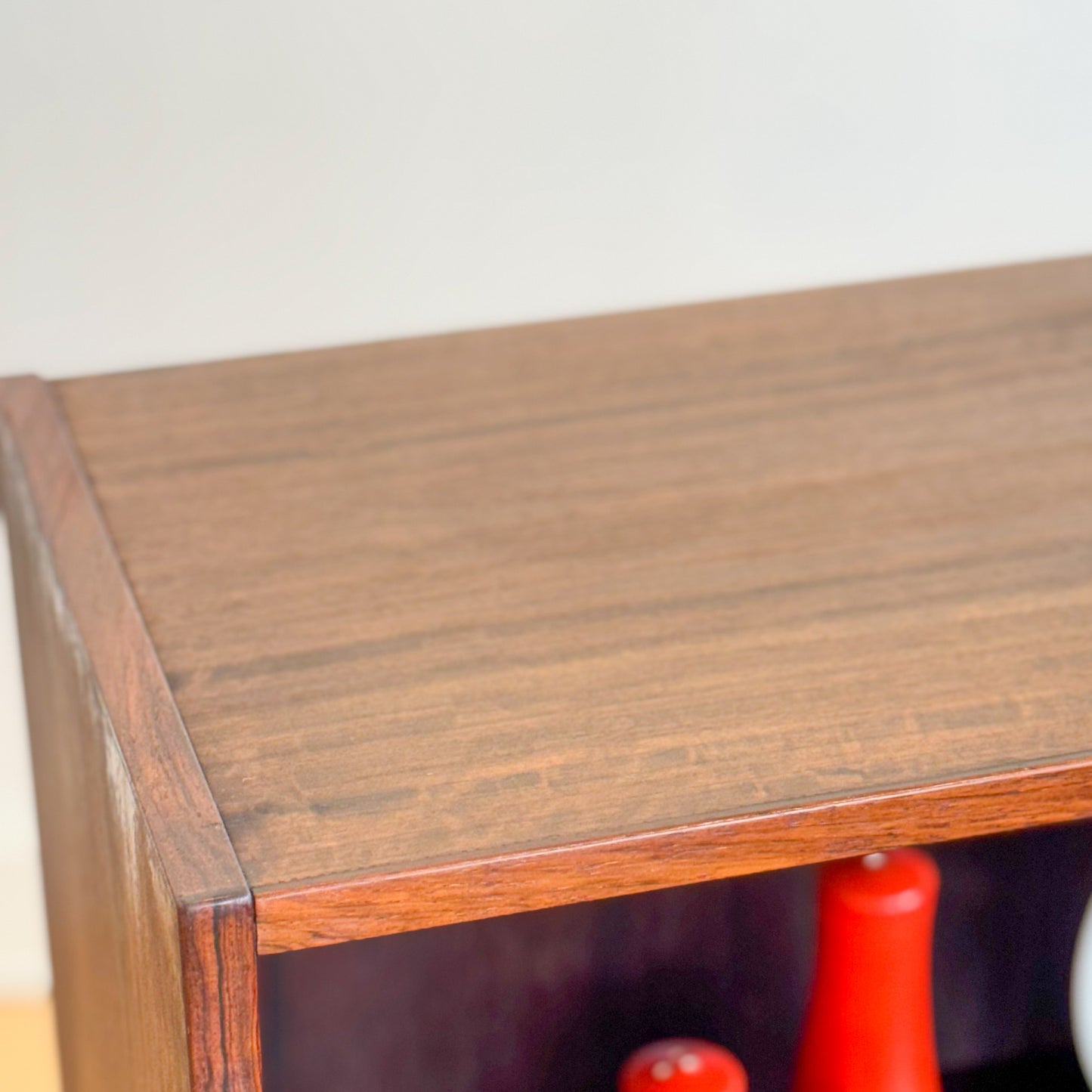 Danish Rosewood floor bookshelf made by Jorgen Nielsen