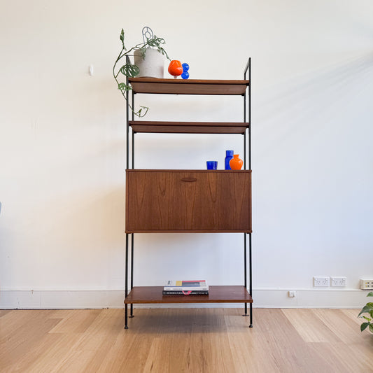 Avalon Furniture mid century customisable shelving unit / desk