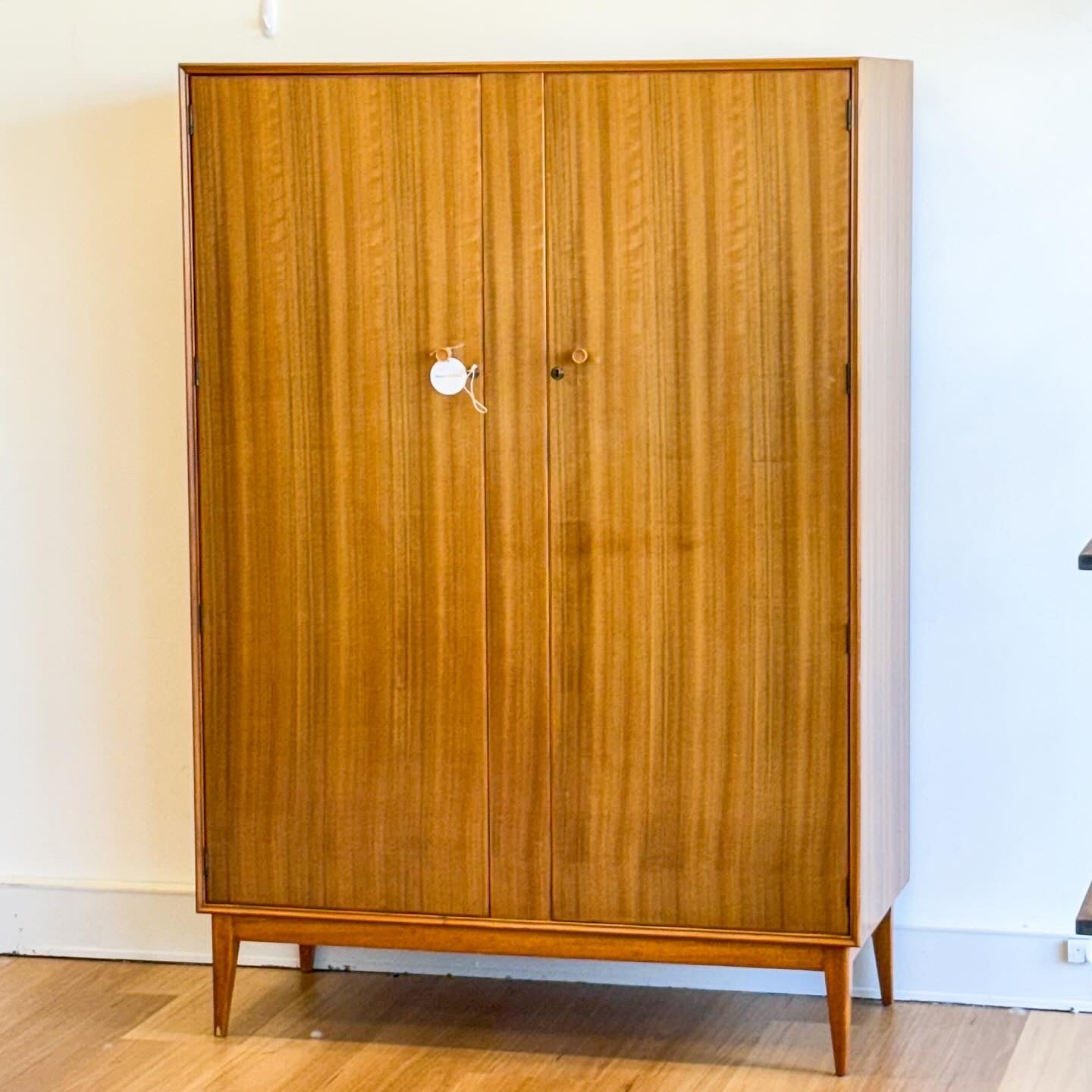 English Mid century wardrobe