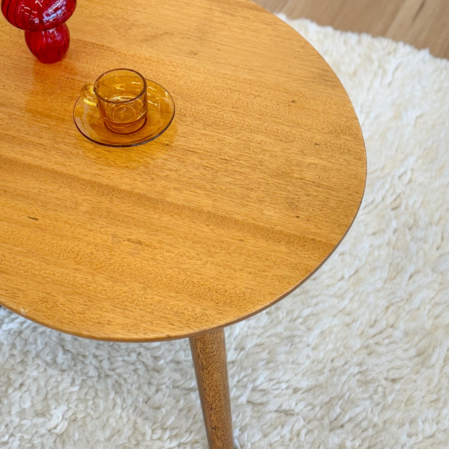 Pallet form vintage coffee table