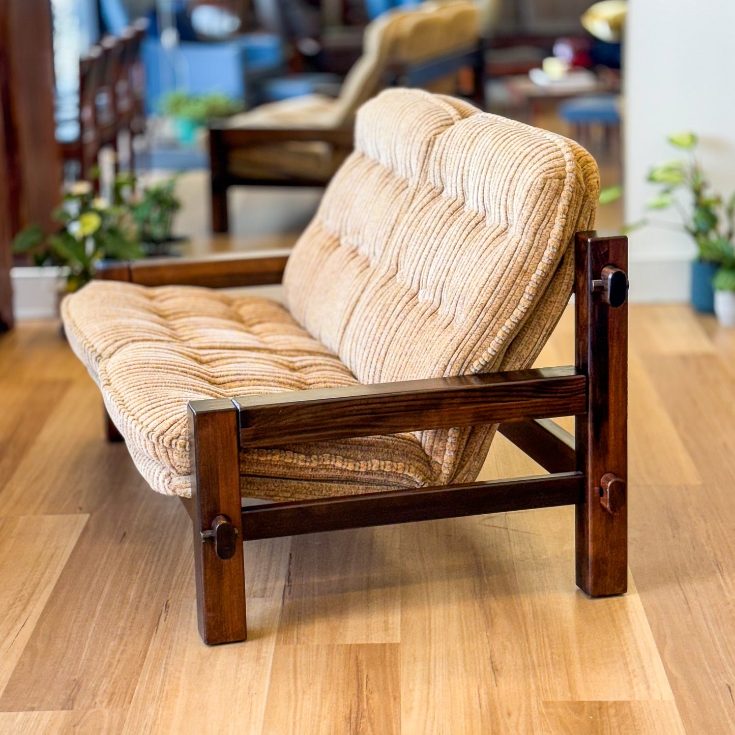 Vintage Velour double armchair