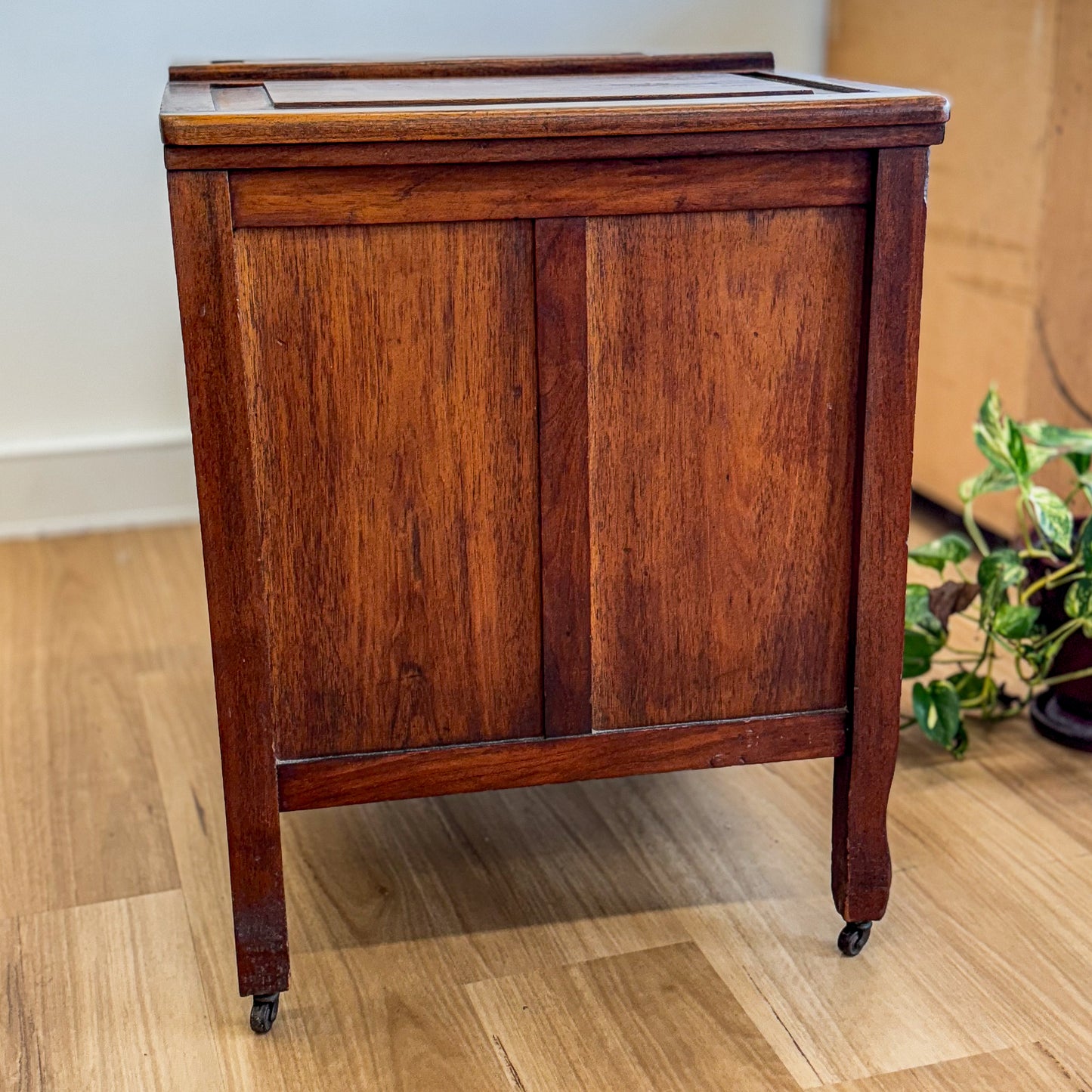 Vintage gramophone cabinet