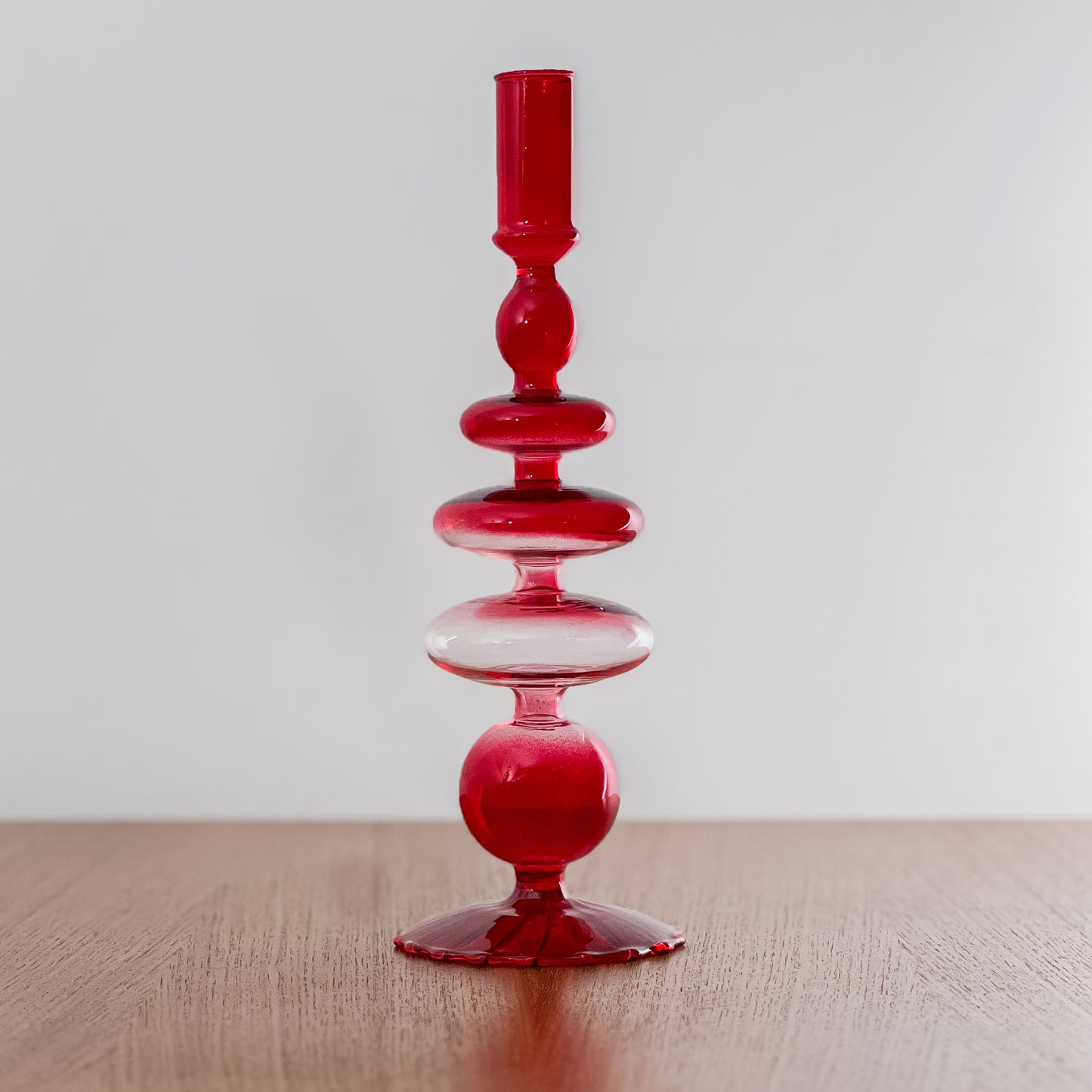 Borosilicate glass candle holders