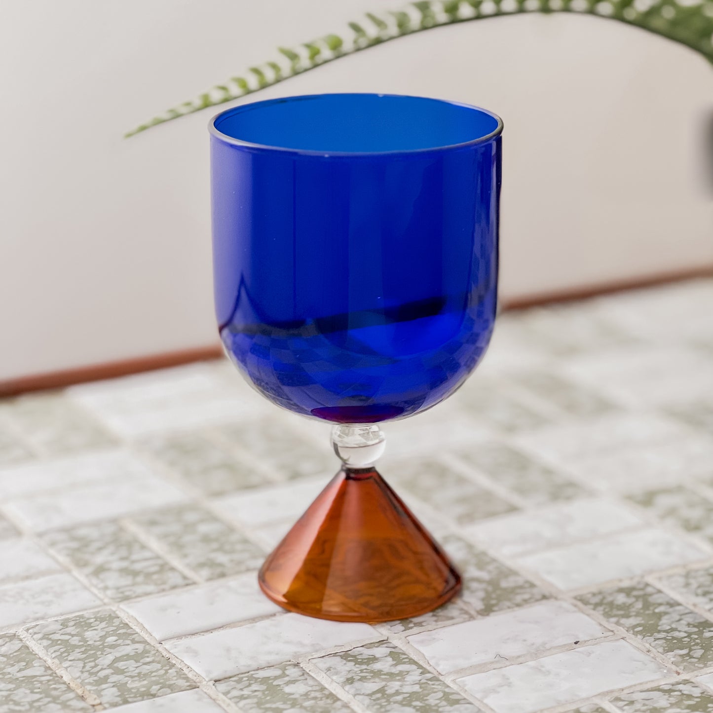 High borosilicate wine glass