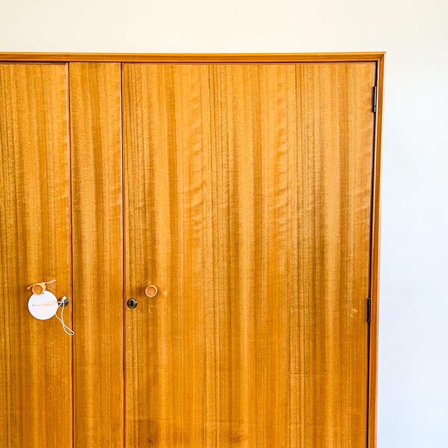 English Mid century wardrobe