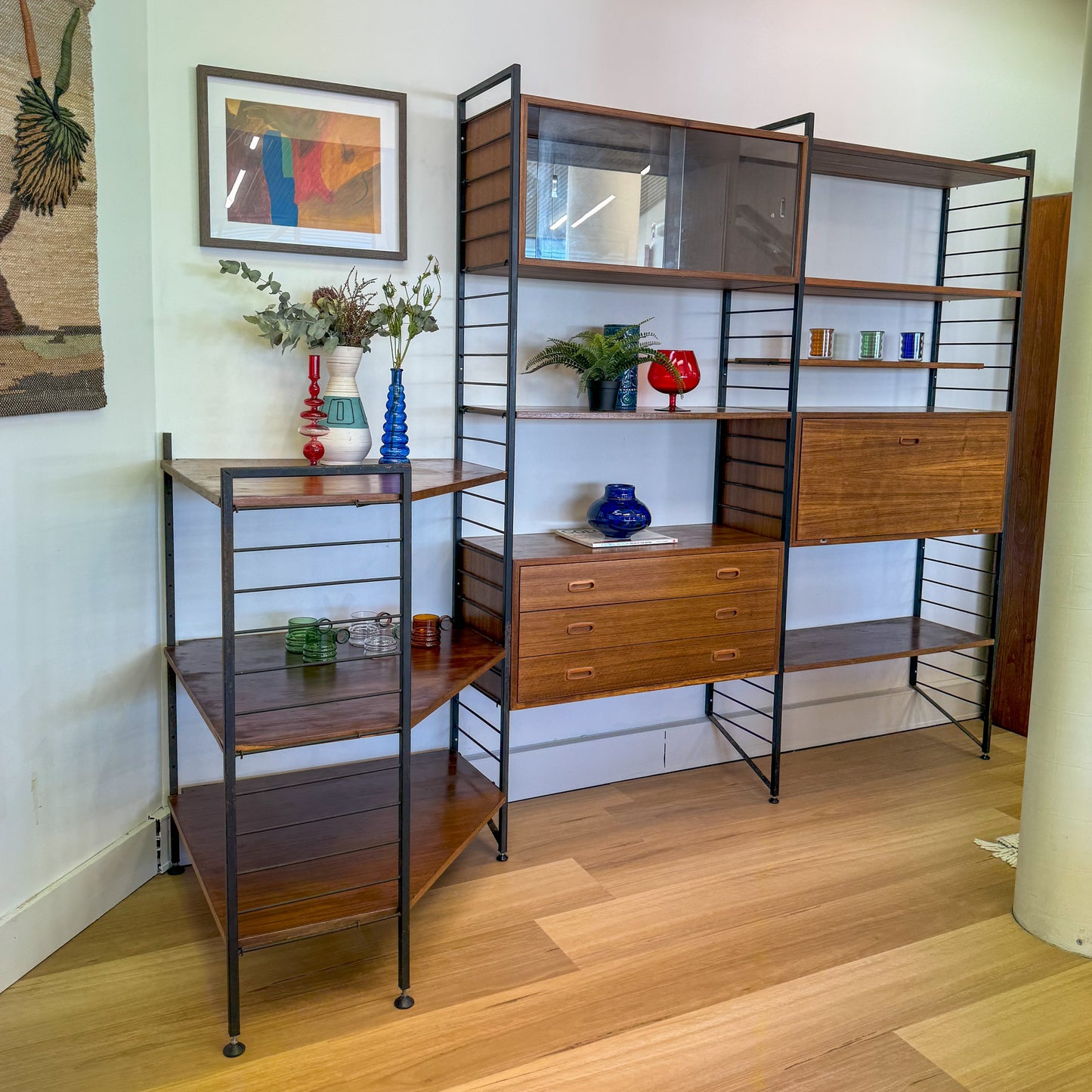 Mid Century Ladderax Shelving System