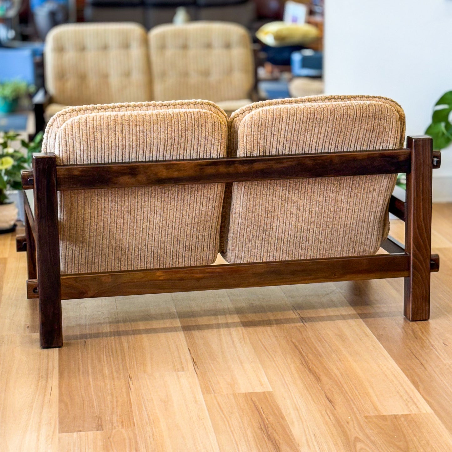 Vintage Velour double armchair