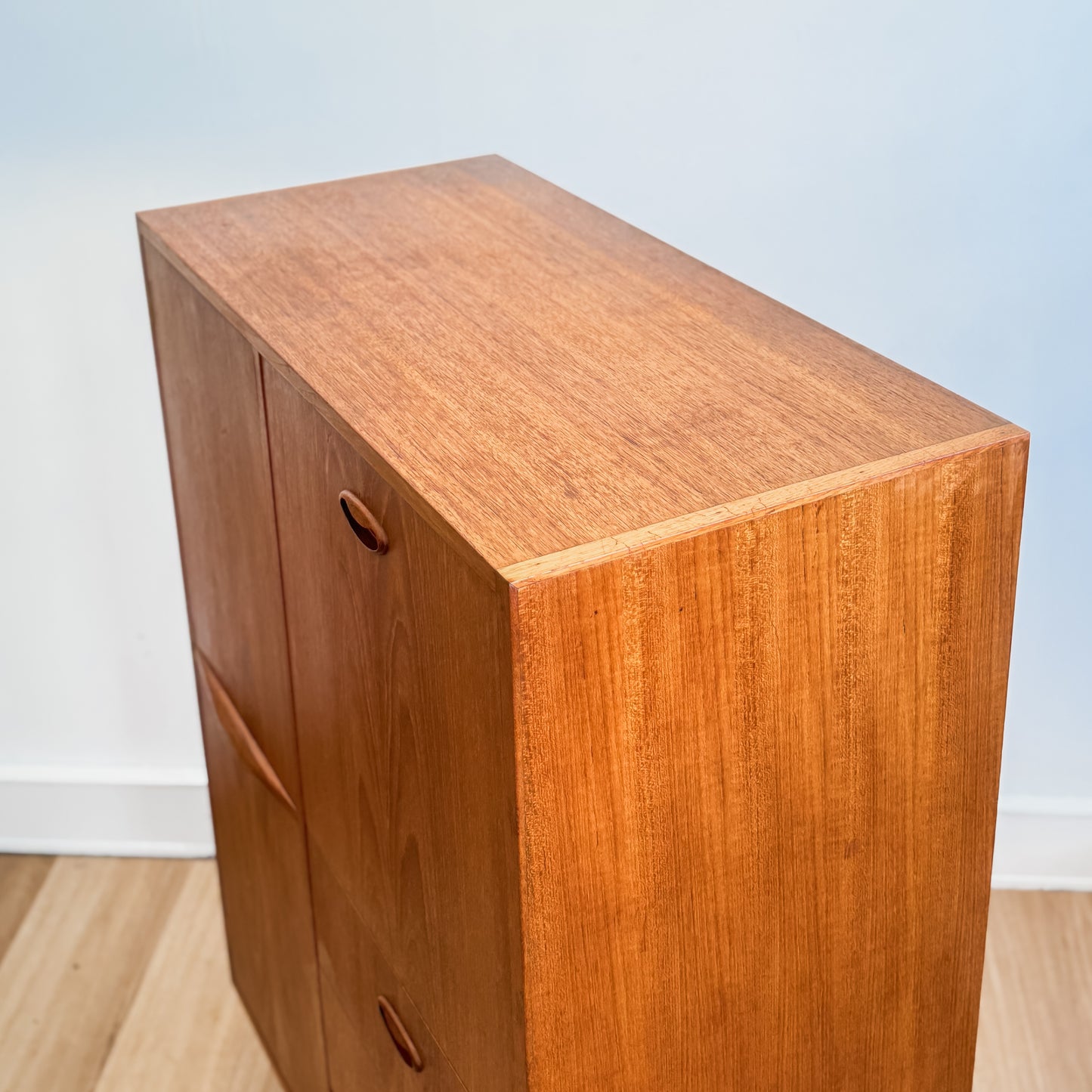 Mid century Chiswell 1969 teak bar cabinet