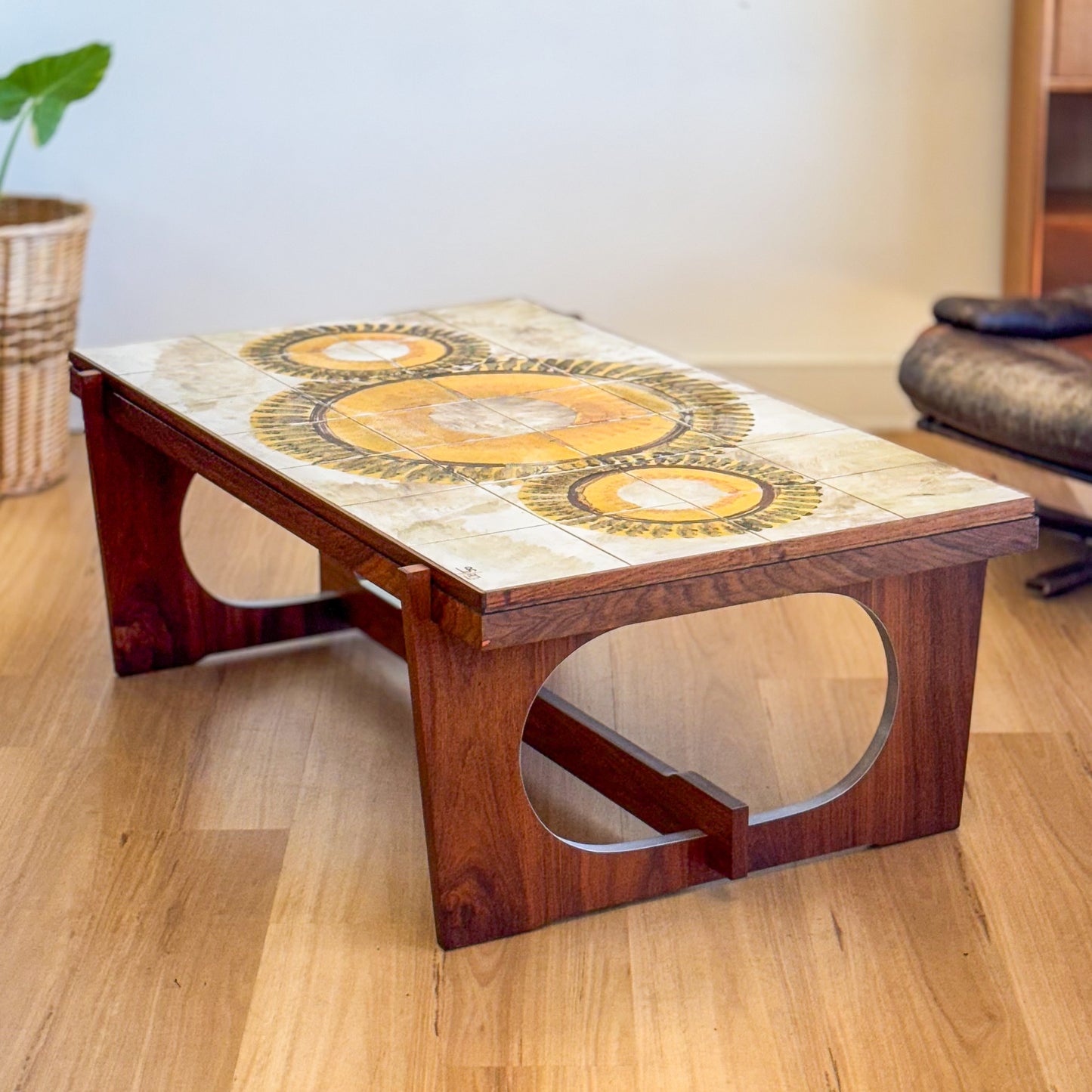 Mid century Danish Tiled Top Coffee table